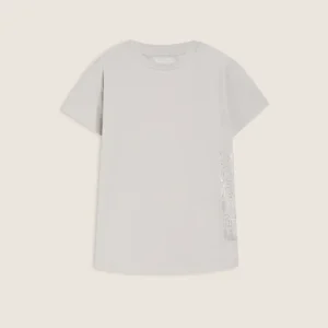 T-shirt Bambina Regular Fit con Logo FREDDY in Strass