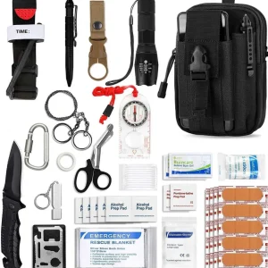 Trousse de Secours et Survie noir