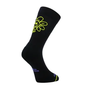 Chaussettes running Sporcks - Happy Day Black