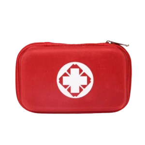 Mini Trousse de Secours Voyage rouge