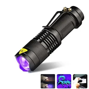 Lampe Torche UV LED pour Exploration Urbaine