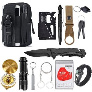 Kit de Survie 13 en 1 noir