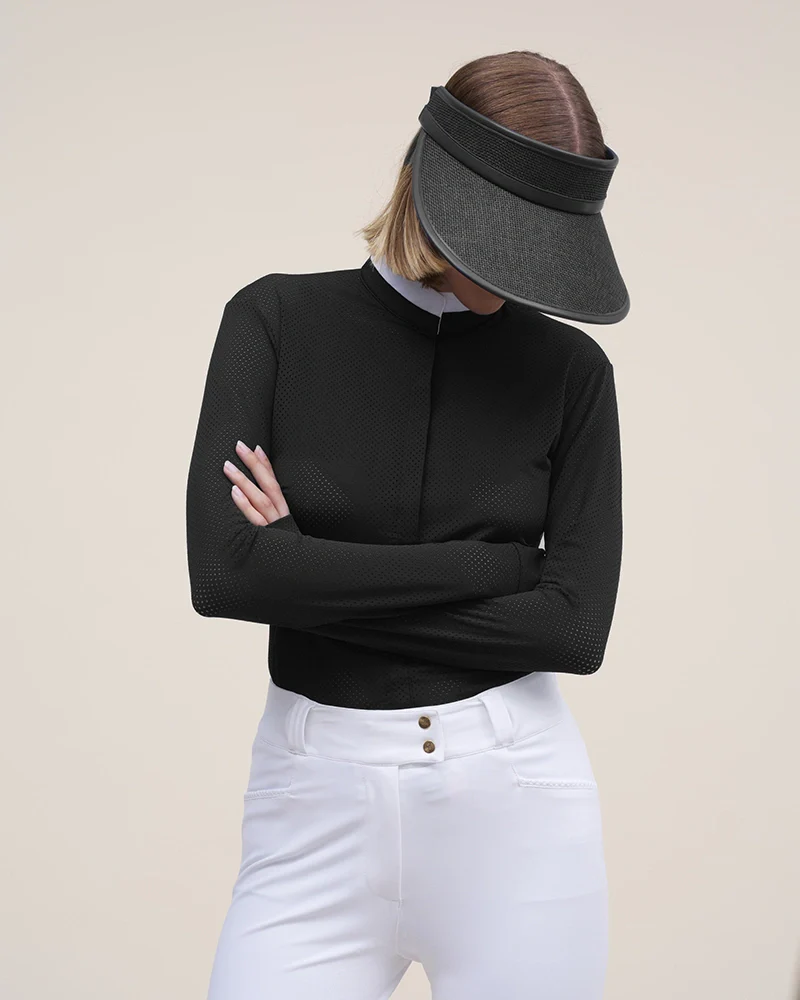 Helios ML - Polo de concours d'équitation manches longues – Image 9