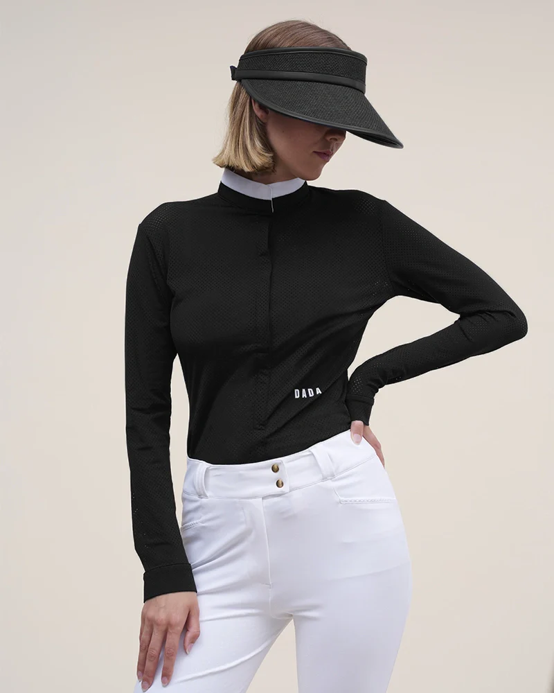 Helios ML - Polo de concours d'équitation manches longues – Image 8