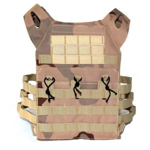 Gilet tactique Molle camouflage désert