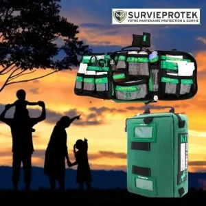 SMARTKIT® Kit de Premiers Secours Voyage 165 Pcs