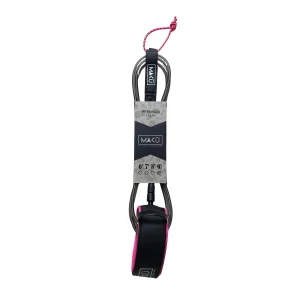 Leash-Maku-Surf-Longboard-Genou_Noir.jpgv1751981698 Leash de Surf 9'