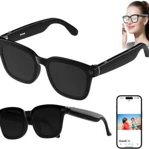 Lunettes intelligentes multifonctions NASA édition .GRAVITY t transmission Wi-Fi, Bluetooth  Microphone Et Haut-Parleur Intégré