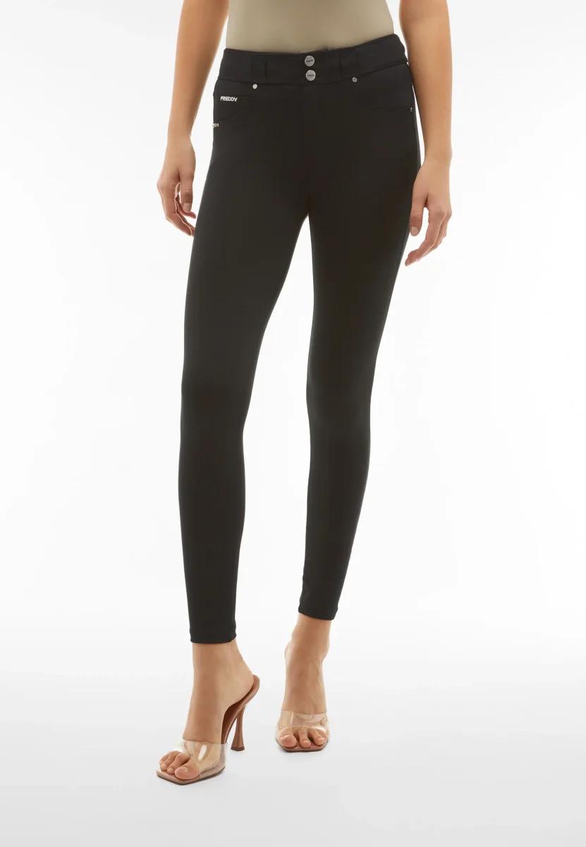 Pantaloni N.O.W.® skinny vita media tessuto traspirante