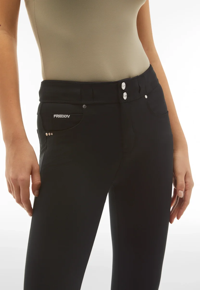 Pantaloni N.O.W.® skinny vita media tessuto traspirante – Image 7