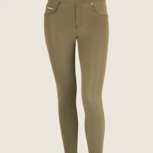 N.O.W.® Pants skinny vita media in Similpelle Lucida