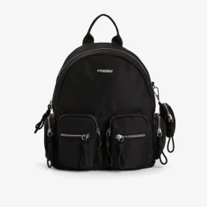 Zainetto Donna in nylon con tasche multiple