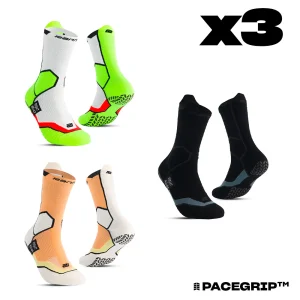 Pack 3 paires TRAIL-R Grip