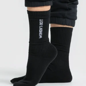 Crew Socks (1PK) | Black