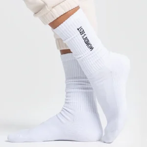Crew Socks (1PK) | White