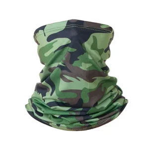 Bandana camouflage woodland