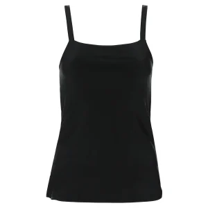 Canotta basic slim total black