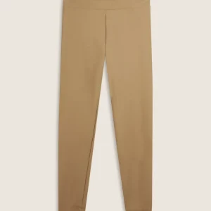 Leggings 7/8 in cotone elasticizzato vita regular