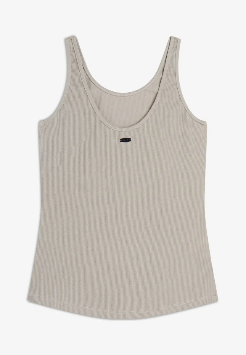 Canotta in cotone elasticizzato con ampio scollo posteriore – Image 8