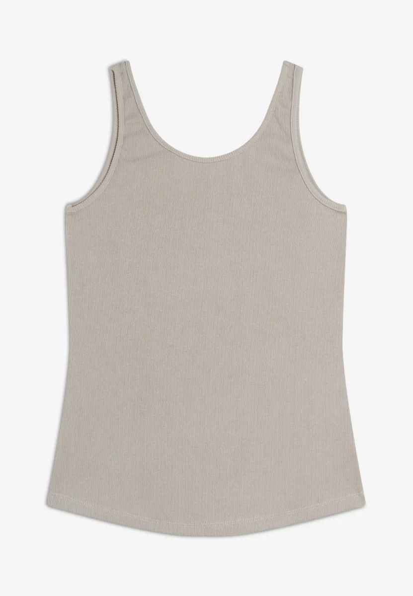 Canotta in cotone elasticizzato con ampio scollo posteriore – Image 9