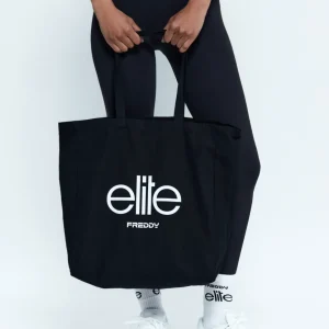 Shopper Unisex Elite x Freddy in Canvas Nero