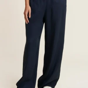 Pantaloni wide leg in Twill di Lyocell