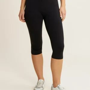 Leggings corsaro in jerey con logo perline
