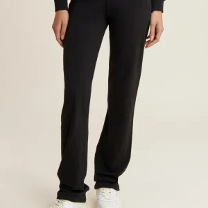 Pantaloni regular fit gamba dritta con coulisse sul fondo