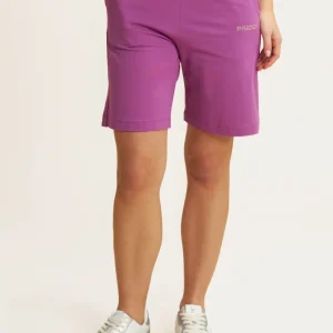 Bermuda in jersey con logo perline