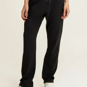 Pantaloni regular fit in jersey con gamba dritta