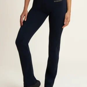 Pantaloni slim fit in jersey con gamba dritta