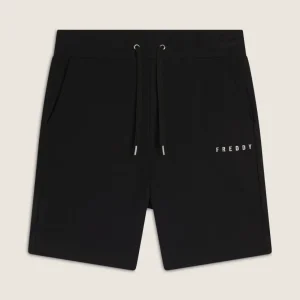 Bermuda sportivi in interlock con tasche