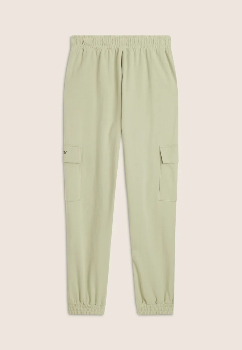 Pantaloni Cargo Regular Fit in French Terry – Image 6