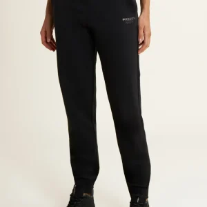 Pantaloni Regular Fit in French Terry con Polsini in Costina
