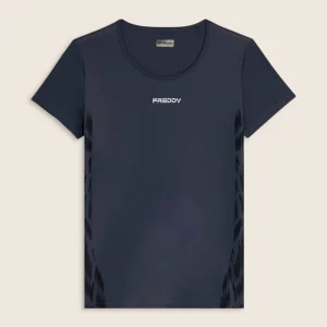 S25WSFT7O_G71_-_06.jpgv1754045731 T-shirt slim fit in D.I.W.O.® con inserti laterali