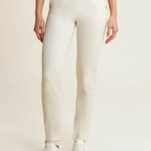 Pantaloni in jersey con apertura tasche animalier