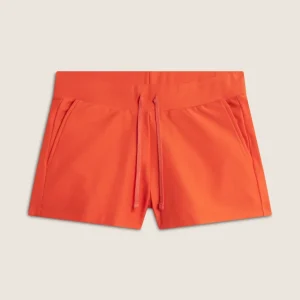 Shorts da donna con elastico e coulisse in vita