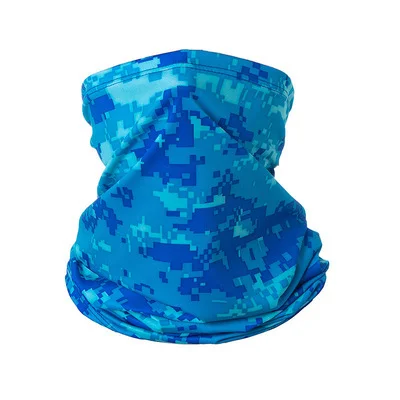 Bandana camouflage bleu