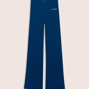 Leggings sportivi a zampa con vita alta e tasca interna