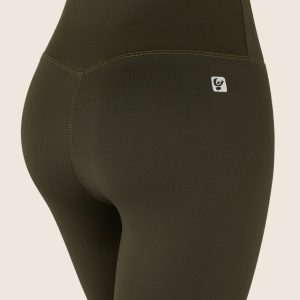 Leggings 7/8 vita alta in poliestere elasticizzato