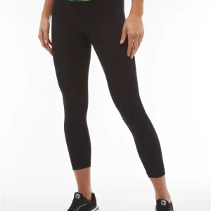 Leggings 7/8 vita alta con dettagli colorati
