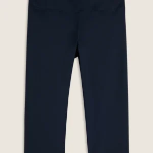 Leggings Corsari Vita Regular in Tessuto Tecnico Traspirante