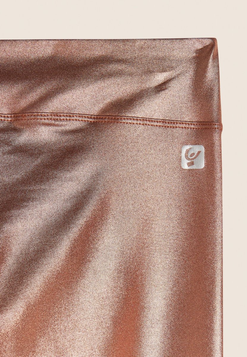 Leggings Corsari Vita Regular in Tessuto Tecnico Wet Effect – Image 6