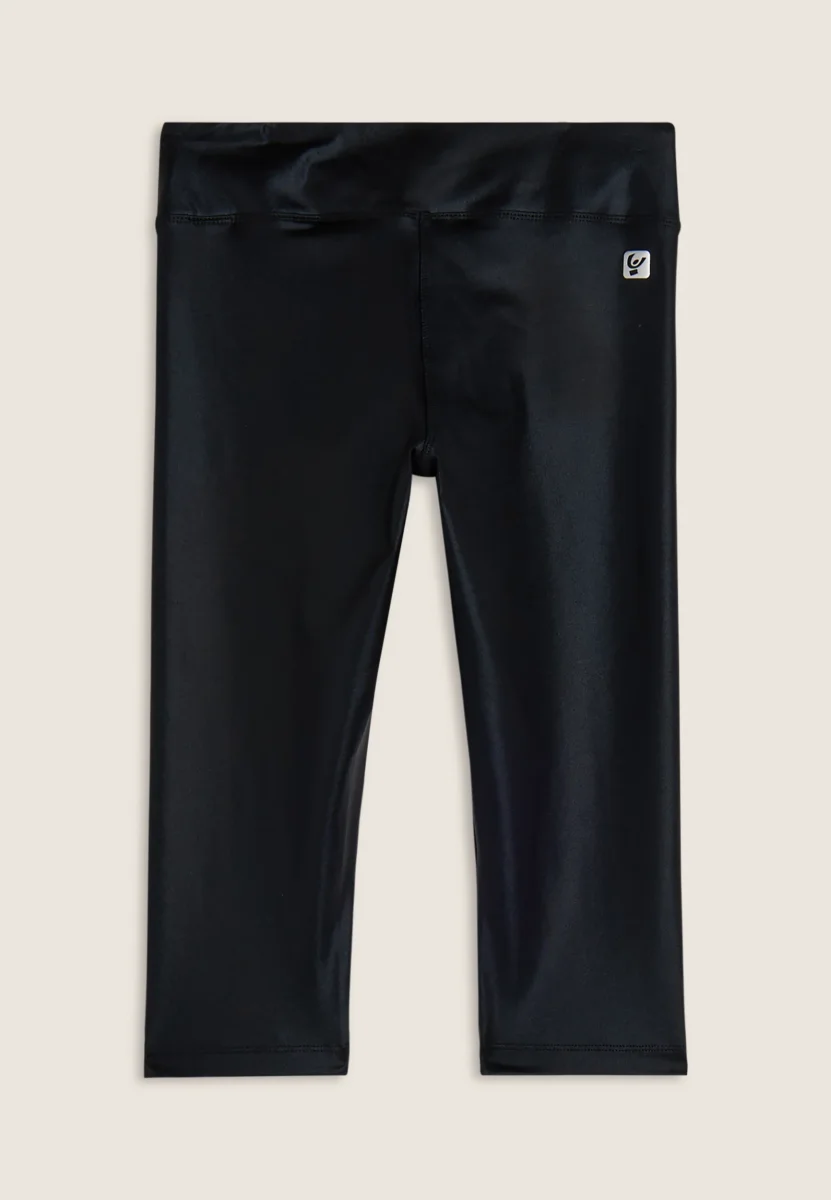 Leggings Corsari Vita Regular in Tessuto Tecnico Wet Effect – Image 8