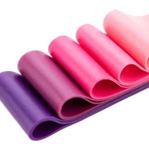 Lot de 5 bandes élastique de résistance physique variées