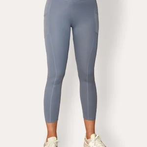 Legging fitness taille haute Bleu