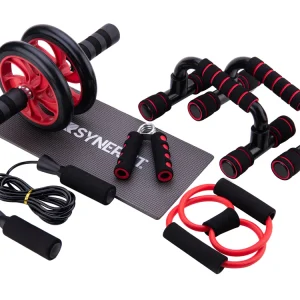 Pack D’ équipements  d'exercices Fitness  SYNERFIT 7 en 1