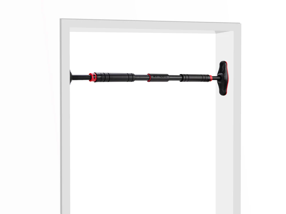 Barre de traction SYNERFIT sans vis 90-130cm - 180KG – Image 2