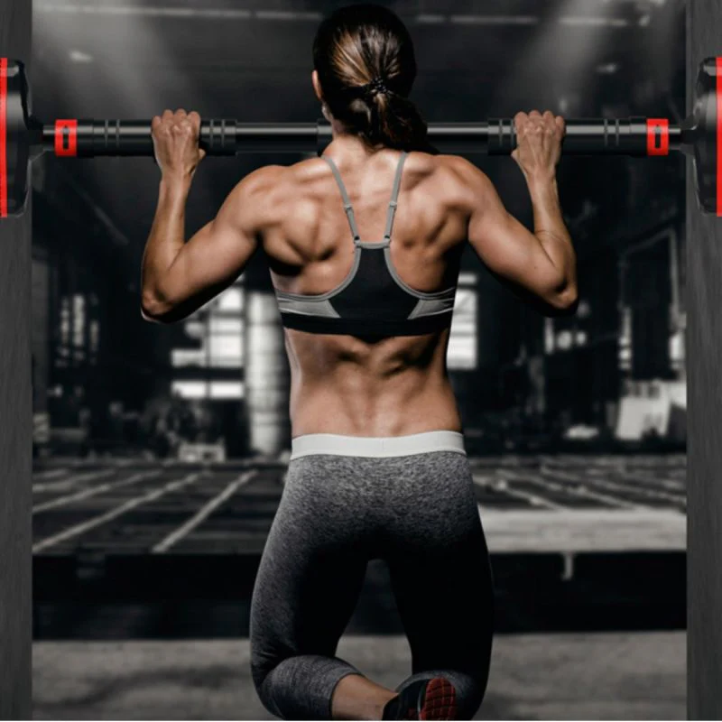 Barre de traction SYNERFIT sans vis 90-130cm - 180KG – Image 5