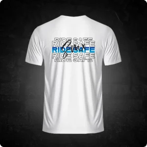 T-shirt Blanc - SMX / RideSafe
